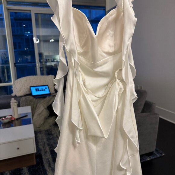 White Nana Jacqueline Karina Dress (M) - Picture 9 of 11